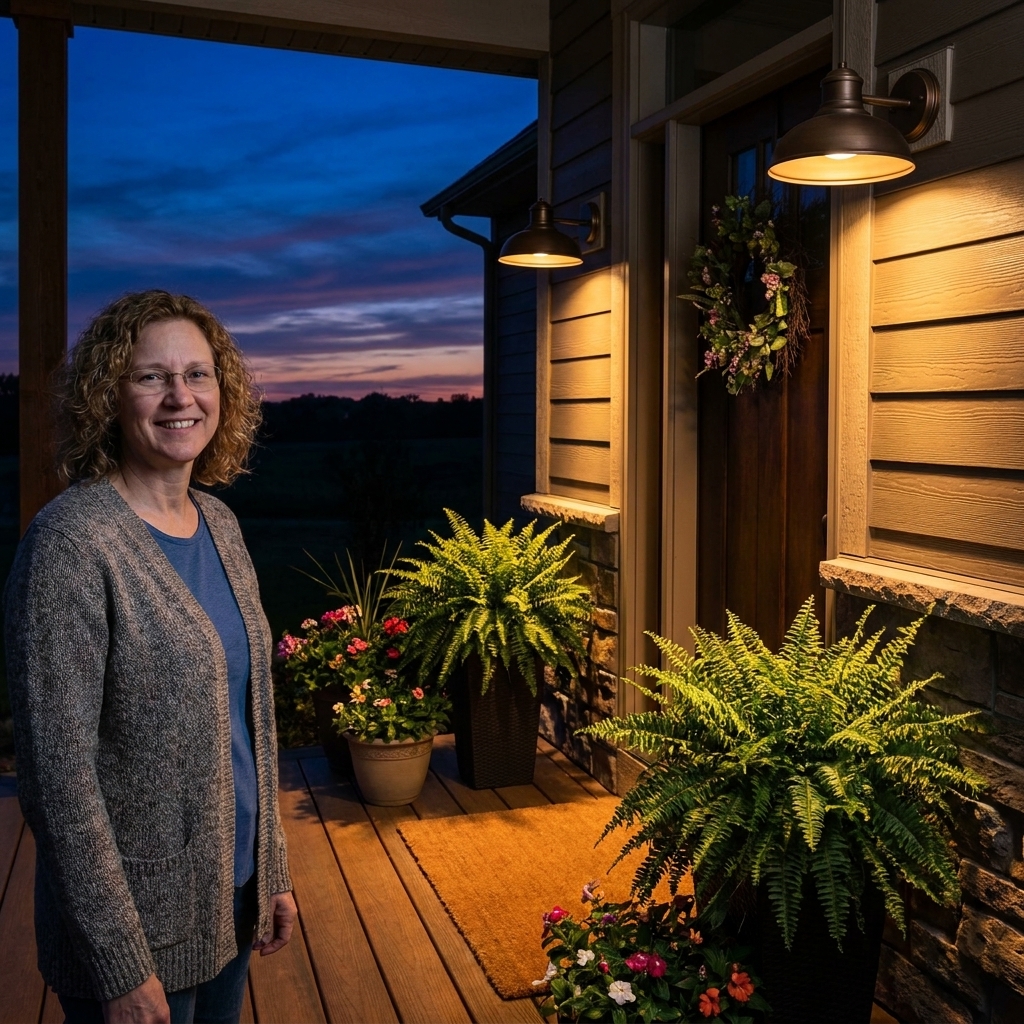 Dark Sky Friendly Patio Lighting
