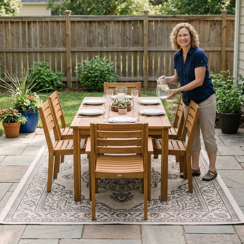 Outdoor Dining Room Layouts: Measuring Tables, Chairs, and Walkways