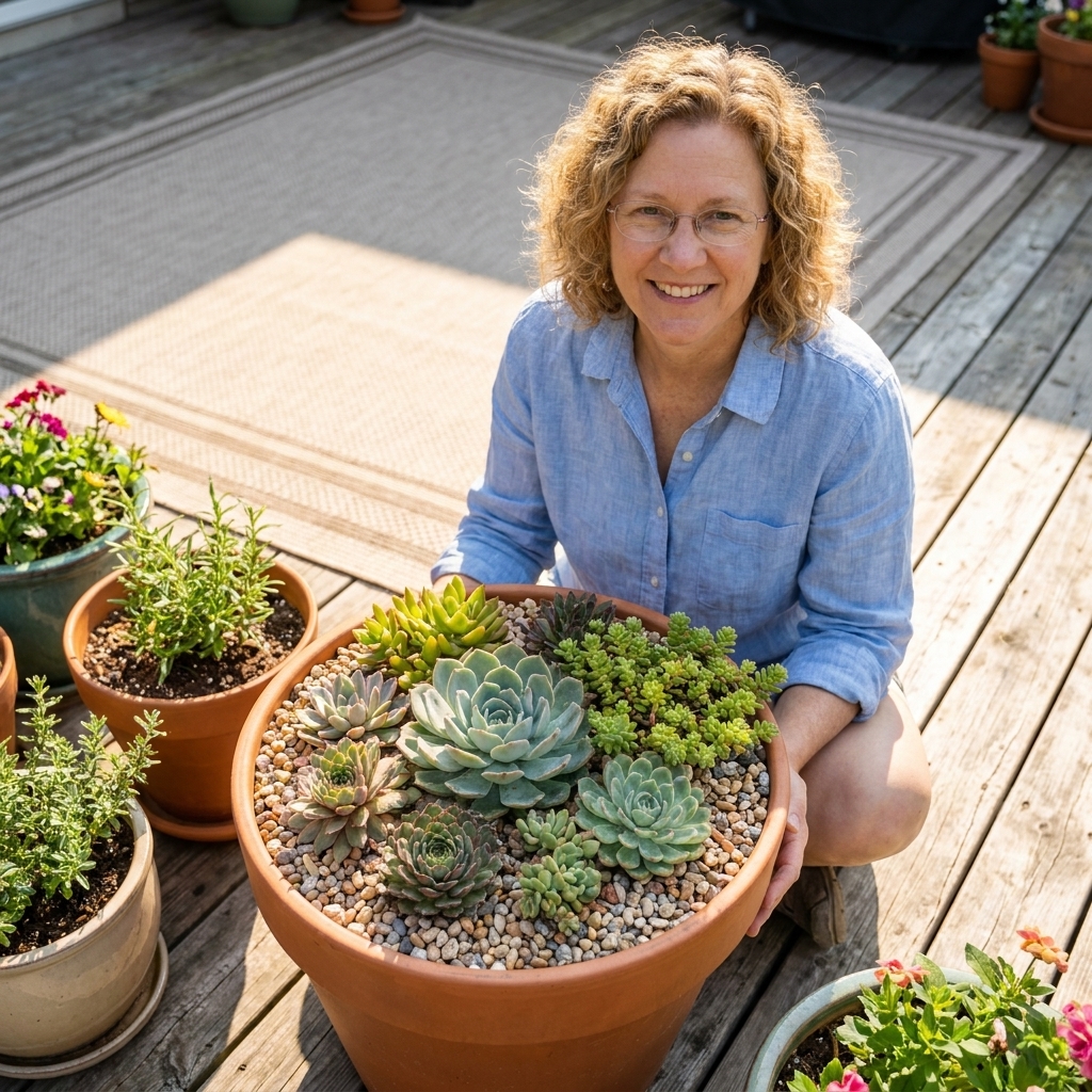 Drought-Tolerant Container Gardens for Hot Patios