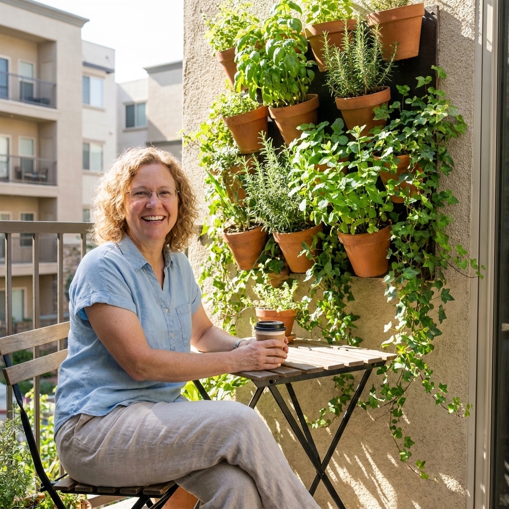 Vertical Gardening Ideas for a Small Apartment Patio
