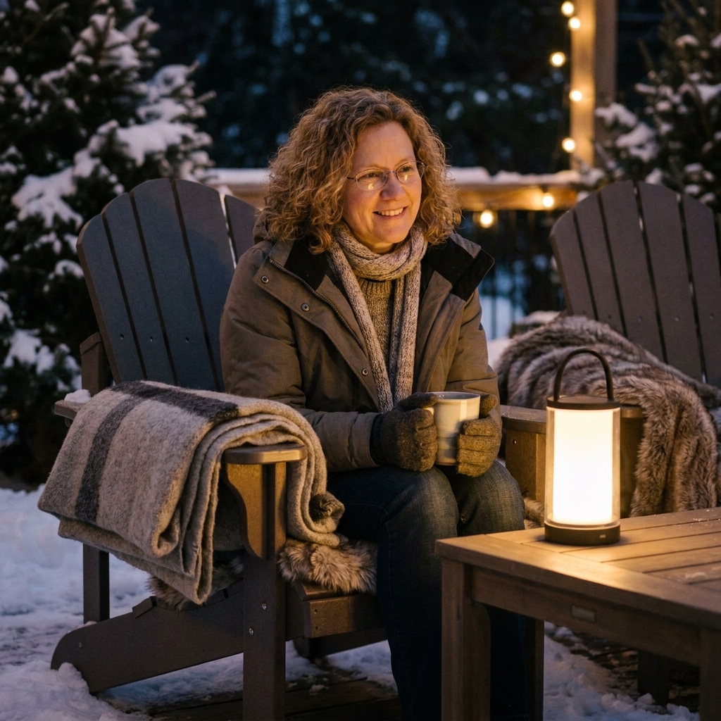 Cozy Winter Patio Styling Ideas