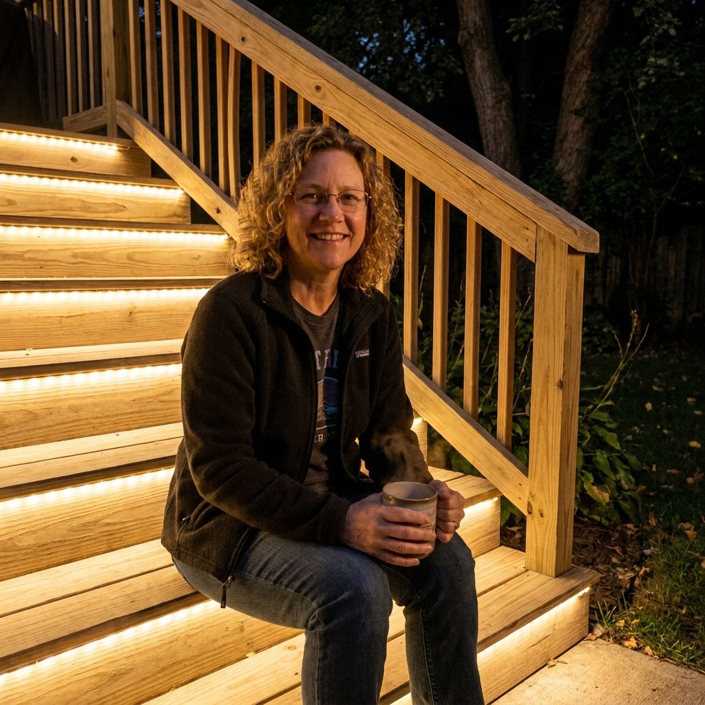 Deck Stair and Railing Lighting Best Practices